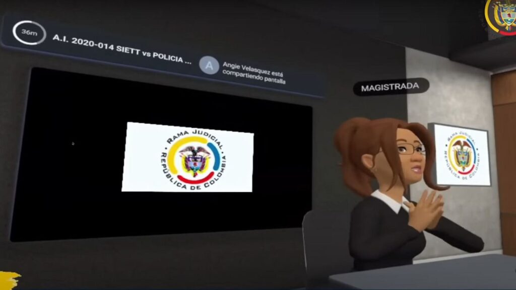 A Colombian court is holding a trial in Meta's Horizon Worlds metaverse.
